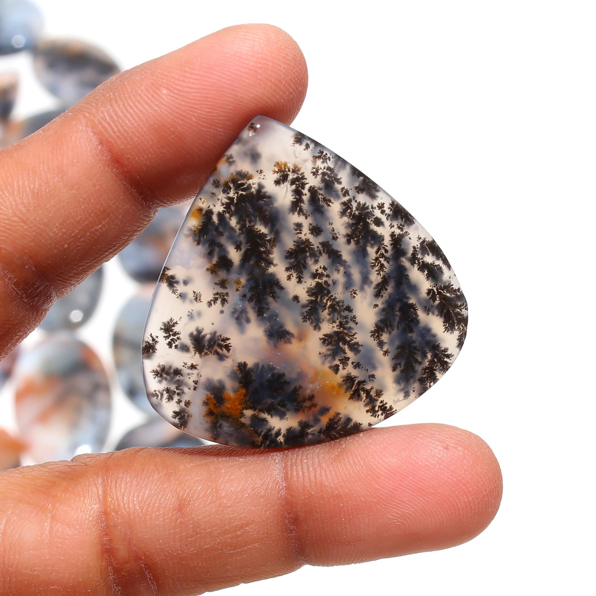 Natural Flower Dendrite – Unique Fern-Like Healing Crystal from Turkey