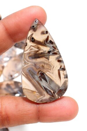 Natural Stick Agate – Earthy Brown & White Healing Crystal from Turkey