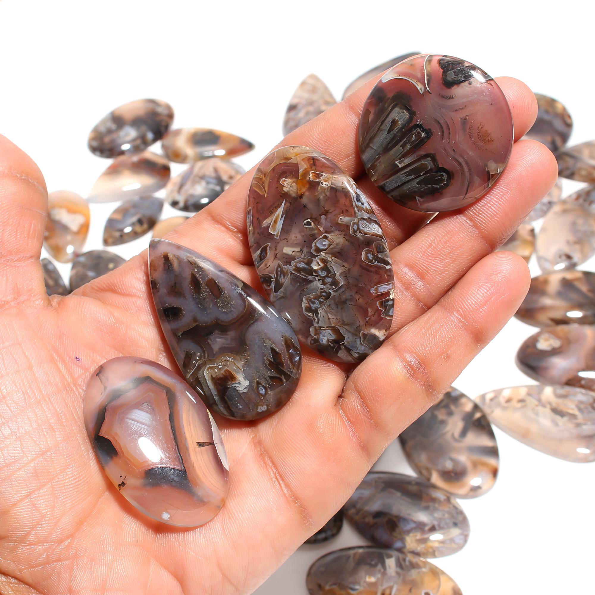 Natural Stick Agate – Earthy Brown & White Healing Crystal from Turkey - Image 2