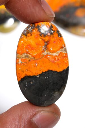 Natural Bumble Bee Jasper – Vibrant Yellow & Black Healing Stone from Indonesia