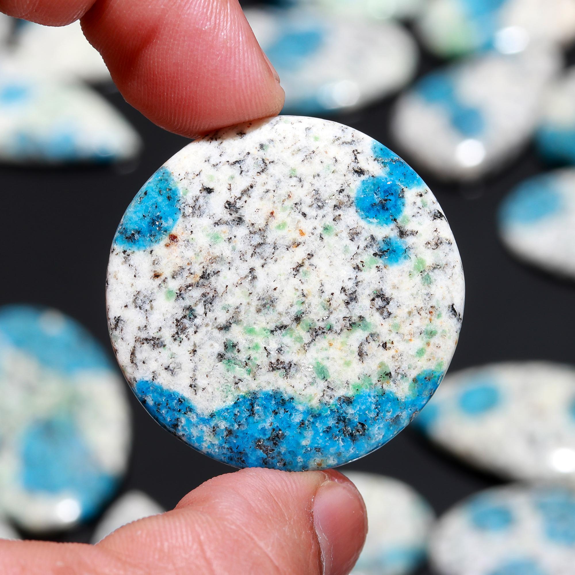 Natural Blue Scheelite – Rare Iridescent Healing Crystal from Turkey