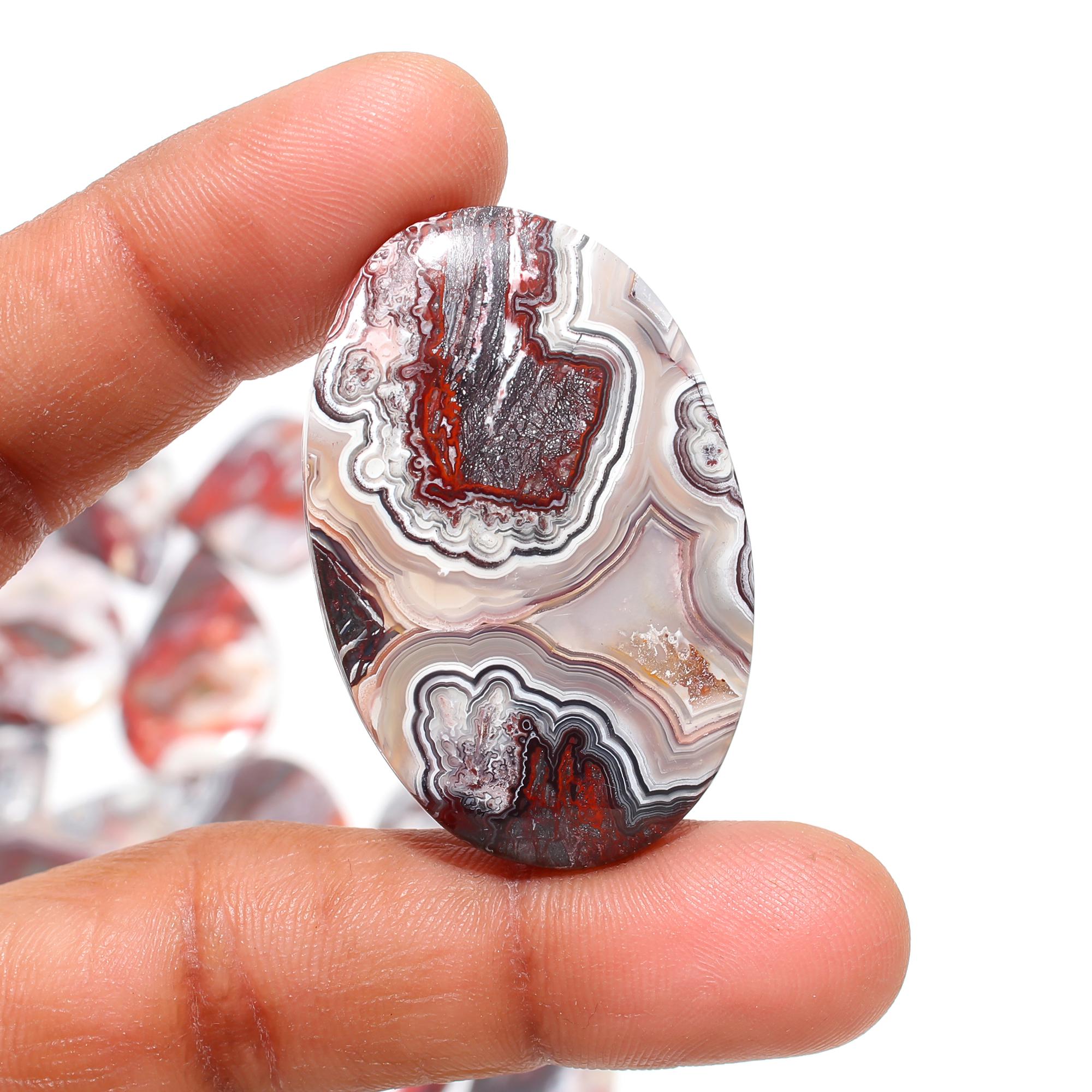 Natural Crazylace Agate – Laced Pattern Healing Crystal from Mexico