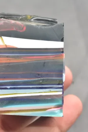 Surfite Surfboard Resin Wholesale Bulk Rough Surfstone Slices From California Gemstone / 58x38x34 mm / 368.50 Ct. / Loose Gemstone / Q-191