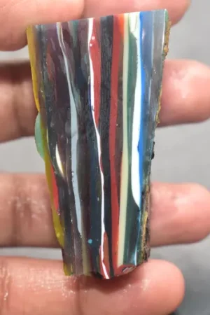 Surfite Surfboard Resin Wholesale Bulk Rough Surfstone Slices From California Gemstone / 57x39x27 mm / 274.80 Ct. / Loose Gemstone / Q-202