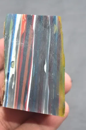 Surfite Surfboard Resin Wholesale Bulk Rough Surfstone Slices From California Gemstone / 81x40x40 mm / 751.75 Ct. / Loose Gemston