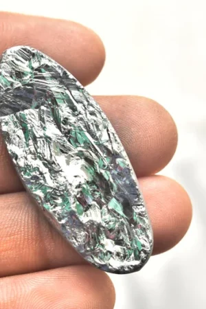 Title: Silicon Druzy Cabochon / Top Grade Silicon Druzy Gemstone / Round Shape / 77.45 Ct. / 34×8 mm. / Loose Gemstone / O‑601