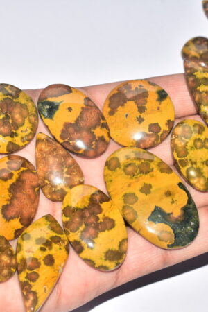 Top Grade !!! Ocean jasper lot Cabochon / for Jewelry / Mix Shape And Size / 144..45 grams / Q- 818 / [ 22 Pc ]