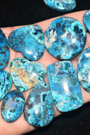 Top Grade !!! Shattukite lot Cabochon / for Jewelry / Mix Shape And Size / 174.15 grams / Q- 820 / [ 20 Pc ]
