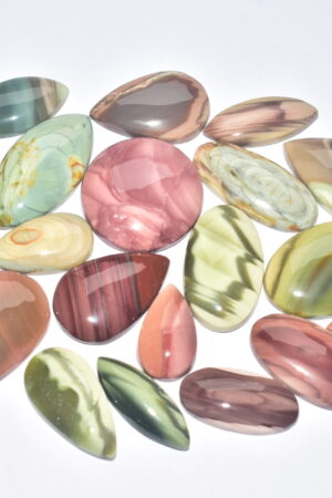 Top Grade !!! Imperaial Jasper lot Cabochon / for Jewelry / Mix Shape And Size / 72.25 grams / Q- 819 / [ 22 Pc ]