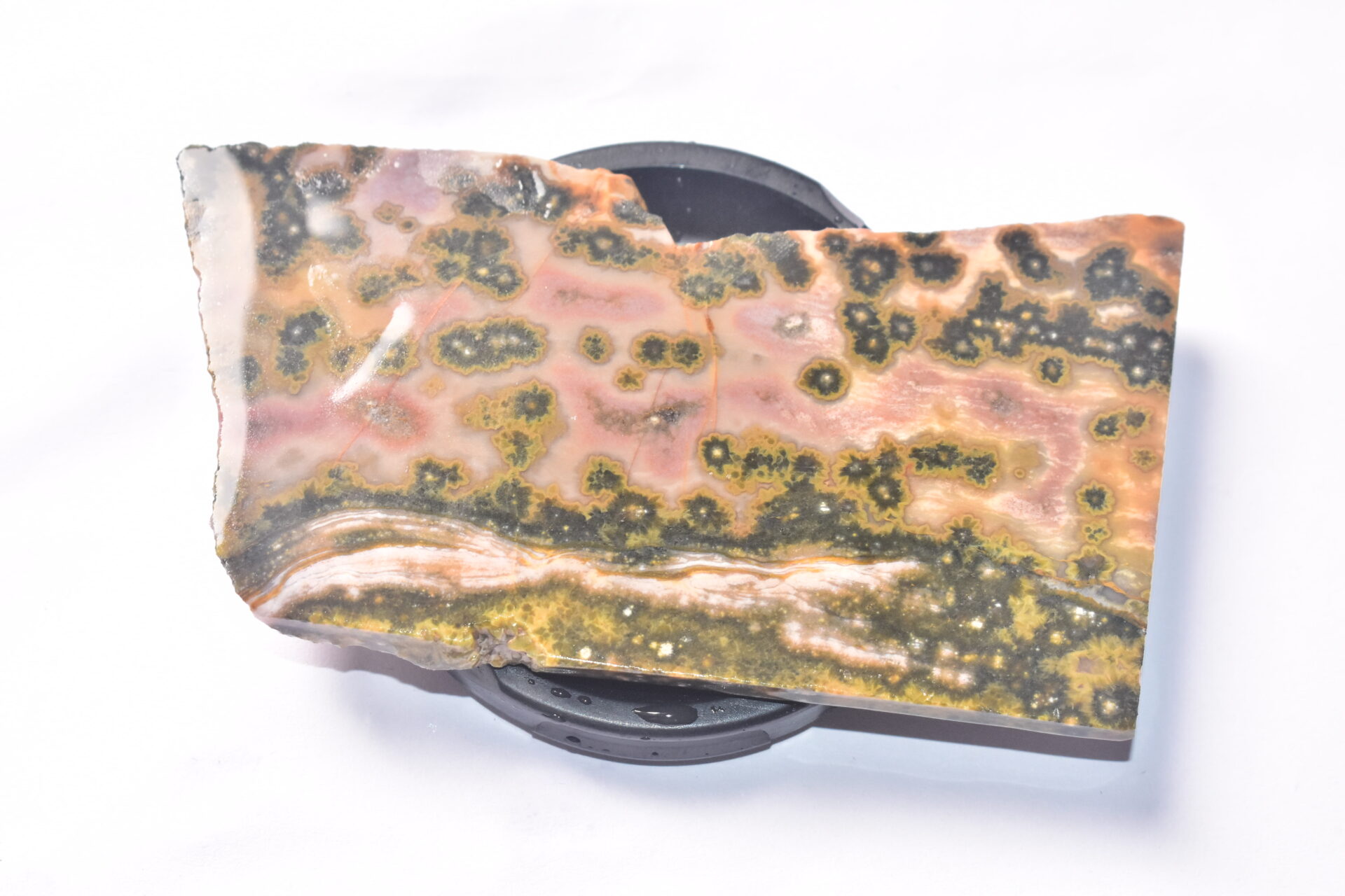 Ocean Jasper Slice Cabochon / Top Quality Ocean Jasper Gemstone / Slice / 272.40 Ct. / Loose Gemstone A-228 - Image 2